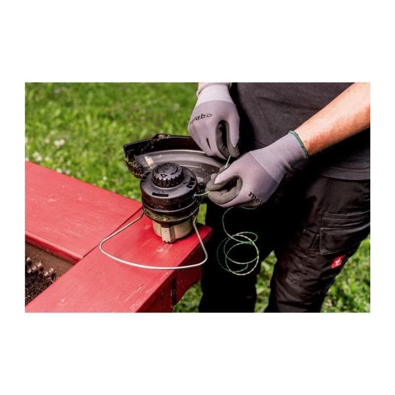Coupe bordure sans fil METABO RTD 18 LTX BL 30 - Performances Brushless