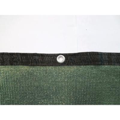 Brise-vue NATURE 1 x 3 m - Occultant 5/5 HDPE 350 g/m² - Vert kaki