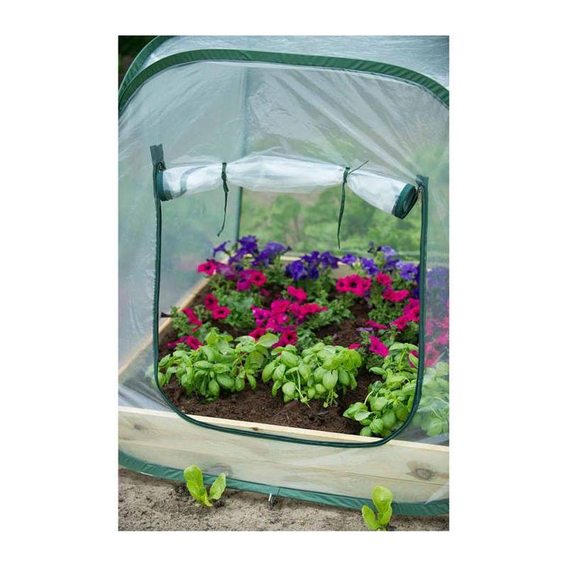 Serre de jardin Pop-Up NATURE 100x100x100 cm PE transparent ?