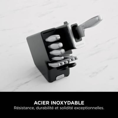 Ensemble de couteaux NINJA StaySharp pour une précision inoxydable