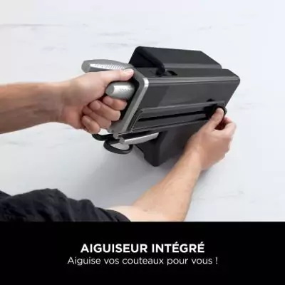 Ensemble de couteaux NINJA StaySharp pour une précision inoxydable Ensemble de couteaux NINJA StaySharp pour une précision inoxydable