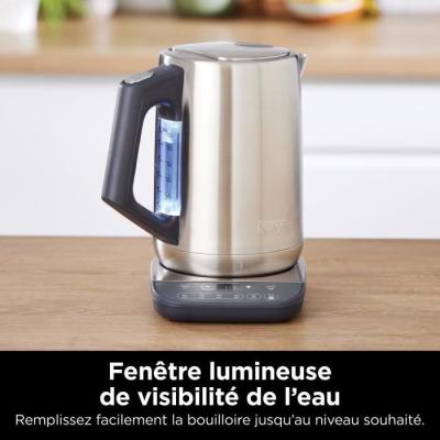 Bouilloire électrique NINJA 3000W - 1,7L Inox