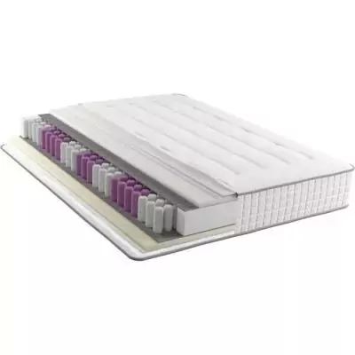 Matelas 160x200 cm - Ressorts ensachés 7 zones