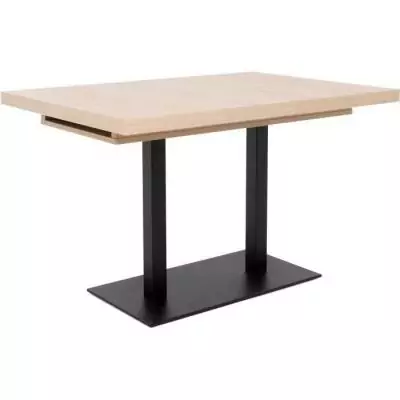 Table extensible ORLANDO - Style industriel chene sonoma Table extensible ORLANDO - Style industriel chene sonoma