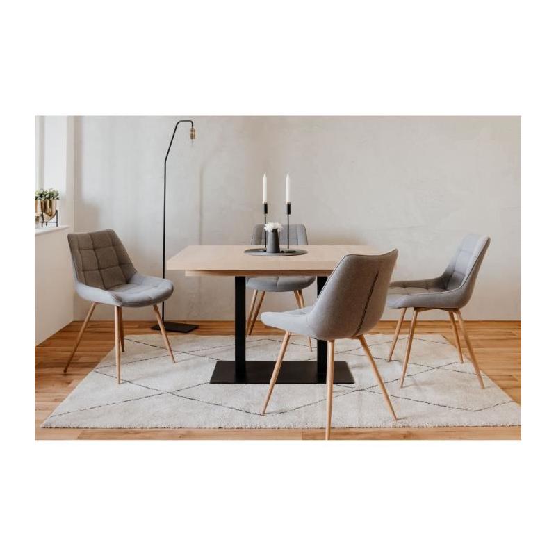 Table extensible ORLANDO - Style industriel chene sonoma