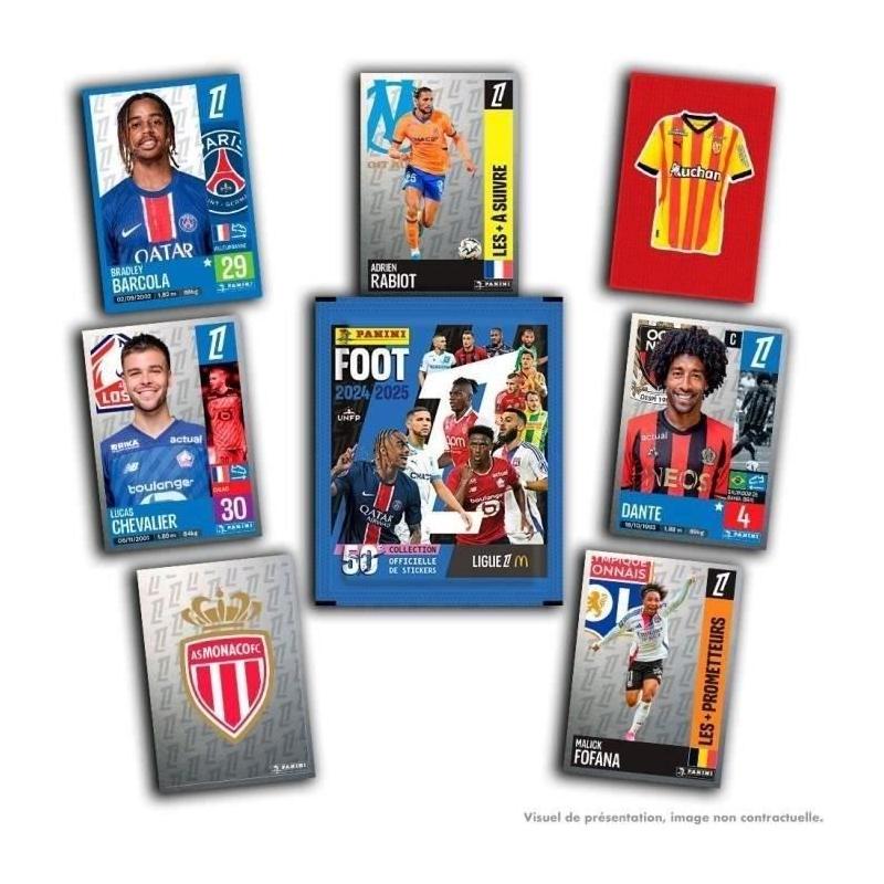 Blister PANINI Foot Ligue 1 2024-2025 - 12 + 2 offertes!