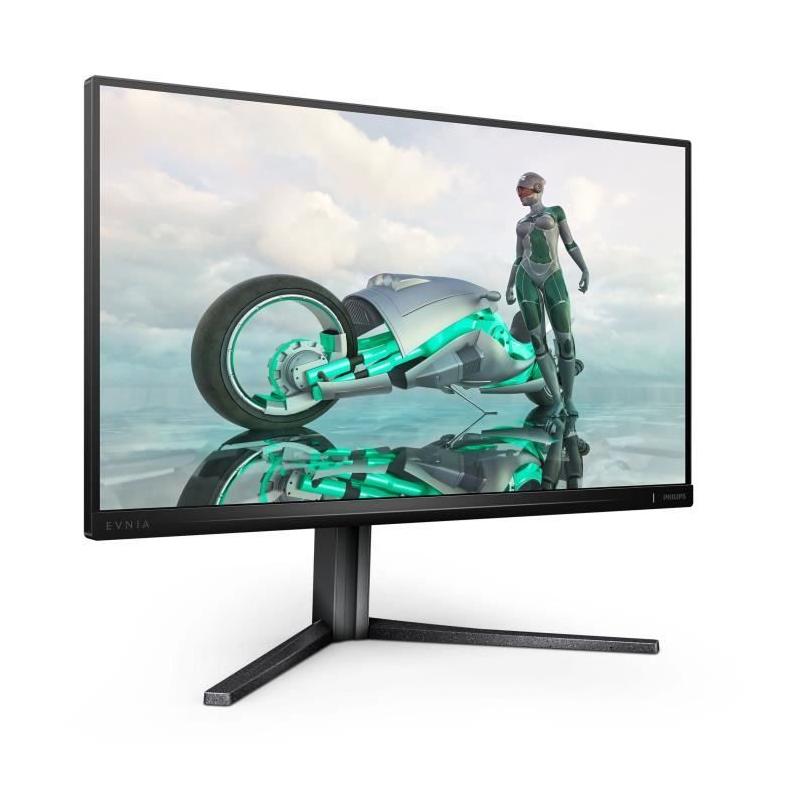 Écran PC Gamer 24,5'' Philips FHD 240Hz - Pivot/Réglable en hauteur