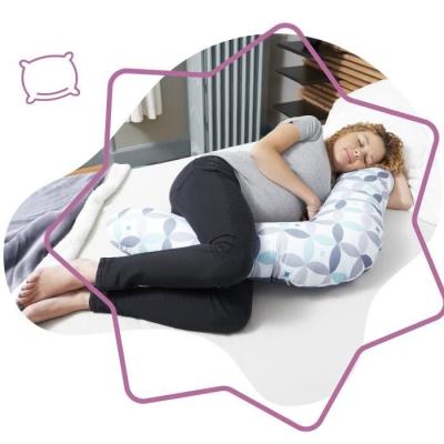 Coussin de maternité évolutif 2 en 1 - Graphique