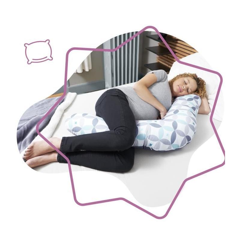 Coussin de maternité évolutif 2 en 1 - Graphique