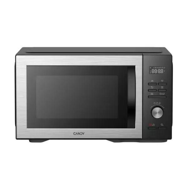 Micro-ondes Gril Candy Essenza CMGA31EDLB 1000W 31L Digital Noir - Fonction Nettoyage Auto - 5 Niveaux de Puissance -10 Menus Au