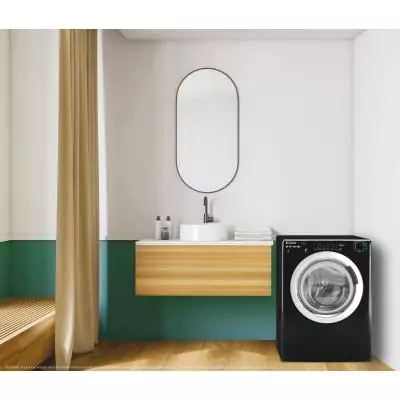 Candy CSS1410TWMCBE FR machine à laver Charge avant 10 kg 1400 tr min Noir