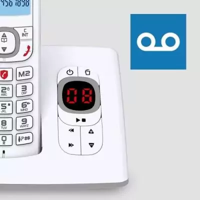 Téléphone fixe sans fil Alcatel F530 Voice - Répondeur et blocage d'appels