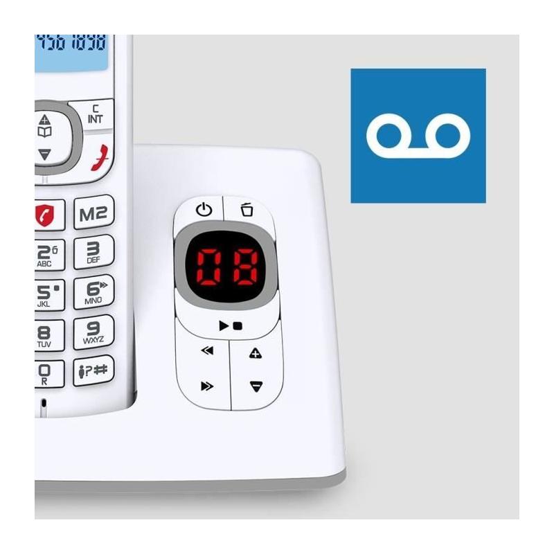 Téléphone fixe sans fil Alcatel F530 Voice - Répondeur et blocage d'appels