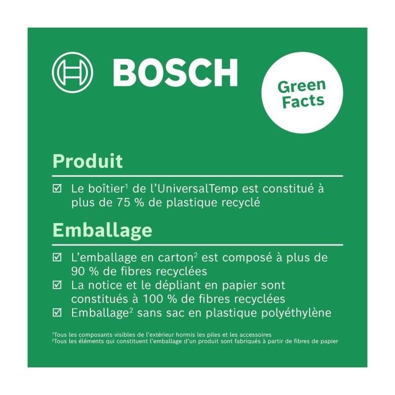 Contrôle précis de la température avec Bosch UniversalTemp