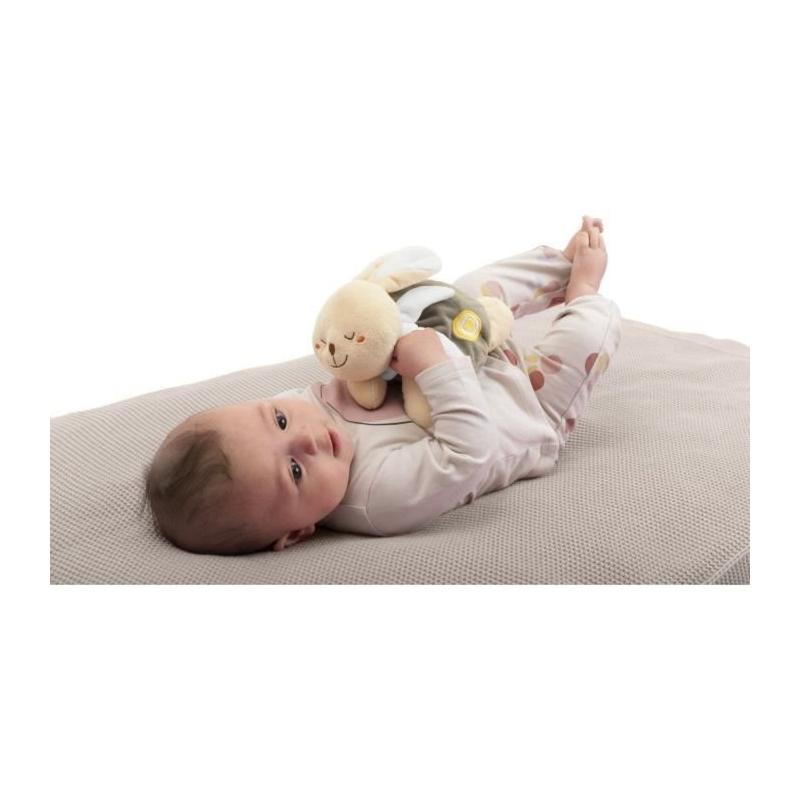 Doudou Lapin Peluche Chauffante CHICCO - Beige