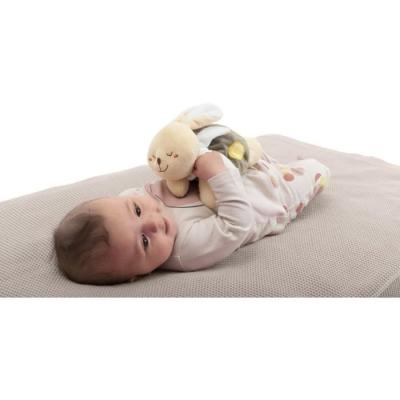 Doudou Lapin Peluche Chauffante CHICCO - Beige