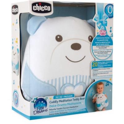 Doudou peluche Ourson CHICCO - Bleu - Dès la naissance