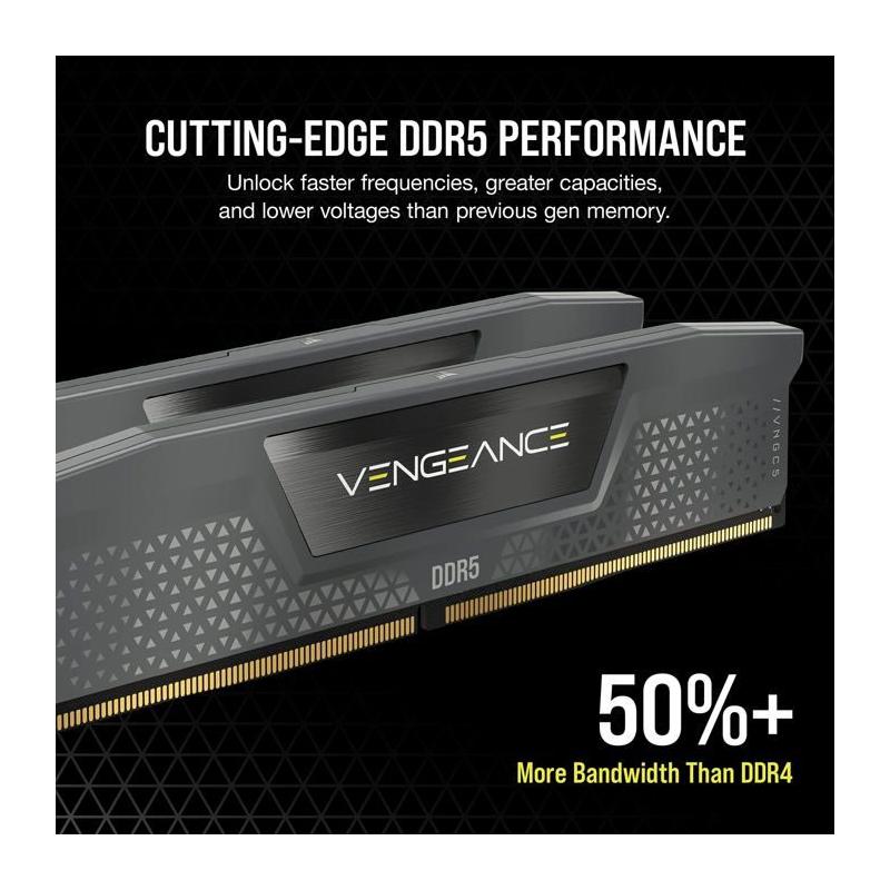 Kit Corsair Vengeance DDR5 64Go 6000MHz - Performances ultimes