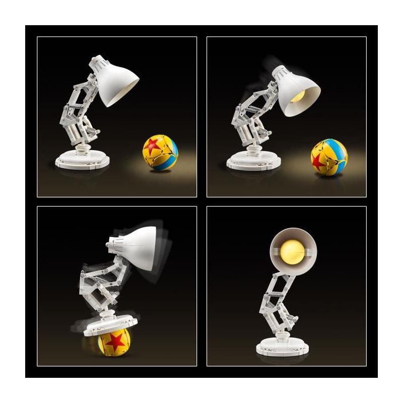 LEGO Ideas 21357 Disney Pixar Luxo Jr. - Set de Construction Collector pour Adulte