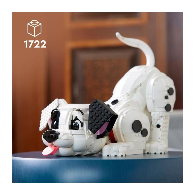 LEGO | Disney 43269 Le Chiot des 101 Dalmatiens - Set de Construction Adulte
