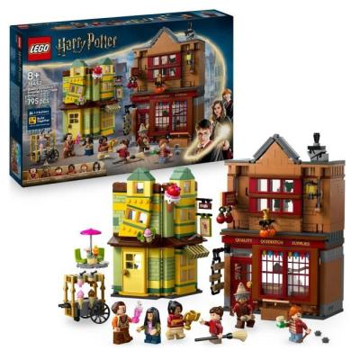 LEGO Harry Potter 76452 : Magasin Quidditch et Glaces, jeu de construction 8 ans