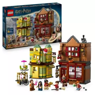 LEGO Harry Potter 76452 : Magasin Quidditch et Glaces, jeu de construction 8 ans