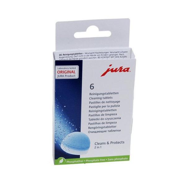 JURA Détartrant cafetiere 6 Pastilles nettoyantes 24225