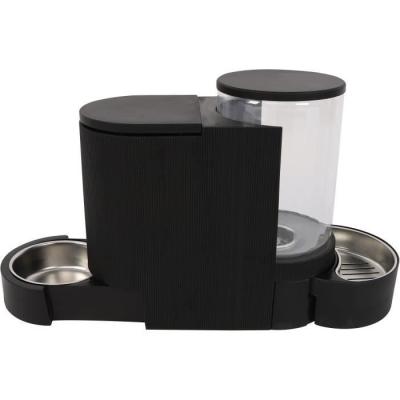 Distributeur de croquettes et d'eau M.PETS DUPLO - Pratique et spacieux