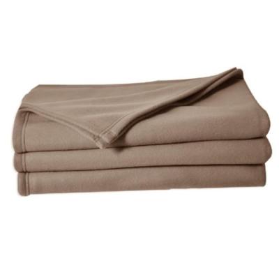 Couverture polaire TAUPE 180 - Chaleur et douceur pour l'hiver