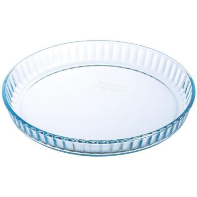 Moule à tarte Pyrex 28 cm en verre borosilicate