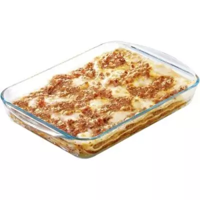 Plat à lasagnes Pyrex 35 x 23 cm - Verre borosilicate