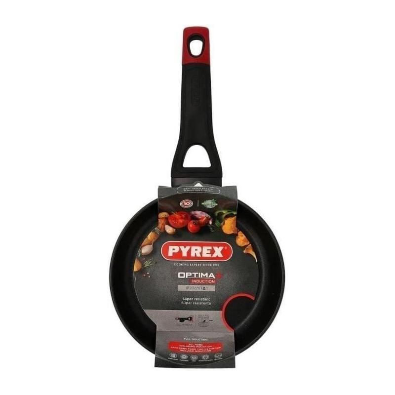 Poele antiadhésif Pyrex 20 cm sans PFAS - Aluminium forgé