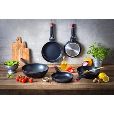 Poêle Pyrex 30 cm en aluminium forgé antiadhésif - Sans PFAS