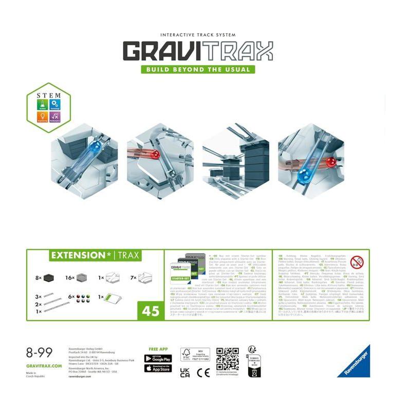 Extension de circuit GraviTrax Trax / Rails - Pour les 8 ans et +