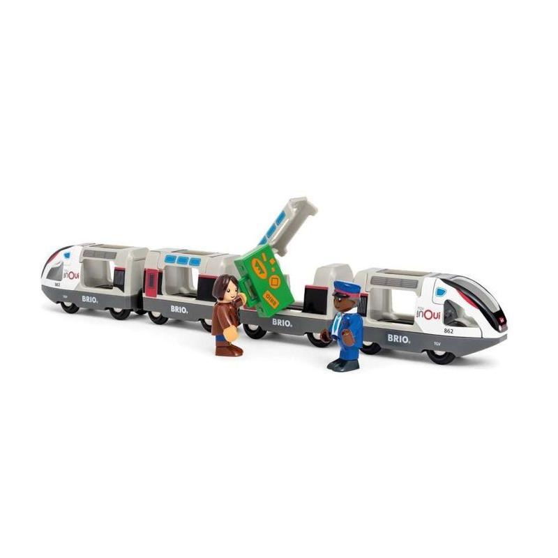 Train TGV INOUI SNCF BRIO - Circuit en bois - 3 ans+