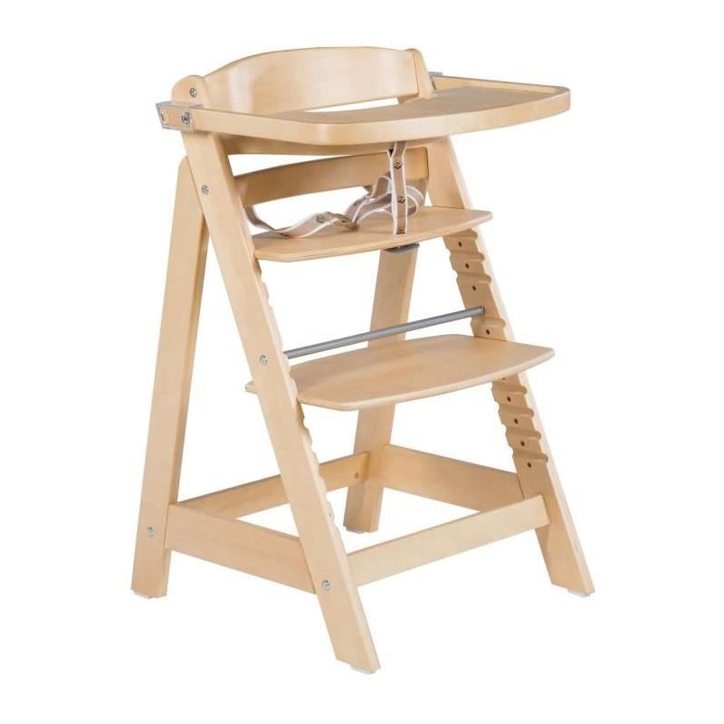 Chaise haute évolutive ROBA - SIT UP CLICK & FUN - Bois Naturel