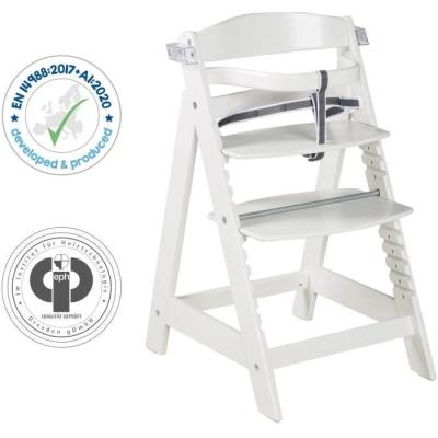 Chaise haute évolutive ROBA SIT UP CLICK & FUN - Bois laqué