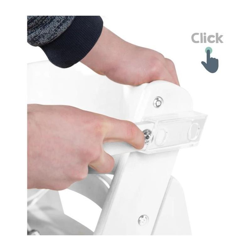 Chaise haute évolutive ROBA SIT UP CLICK & FUN - Bois laqué
