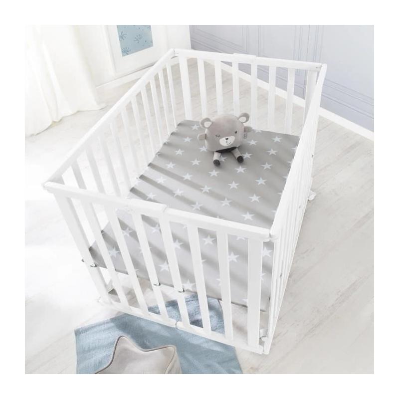 Parc bébé pliable ROBA Little Stars : pratique et design