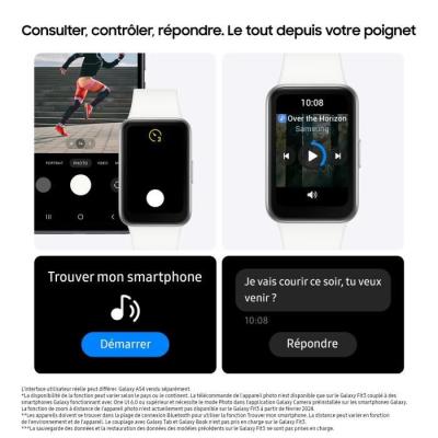 Bracelet Connecté SAMSUNG Galaxy Fit 3 Argent