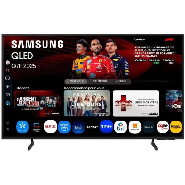 Samsung TQ55Q7F - TV QLED 55 (140 cm) - 4K UHD 3840x2160 - HDR10+ - Smart TV - Gaming Hub - 3xHDMI - WiFi