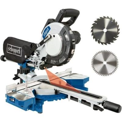 Scie à onglet radiale Scheppach 216mm - HM216: précision garantie
