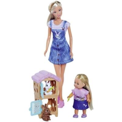 Découvrez le coffret de famille Lapin avec Steffi Love et Evi love