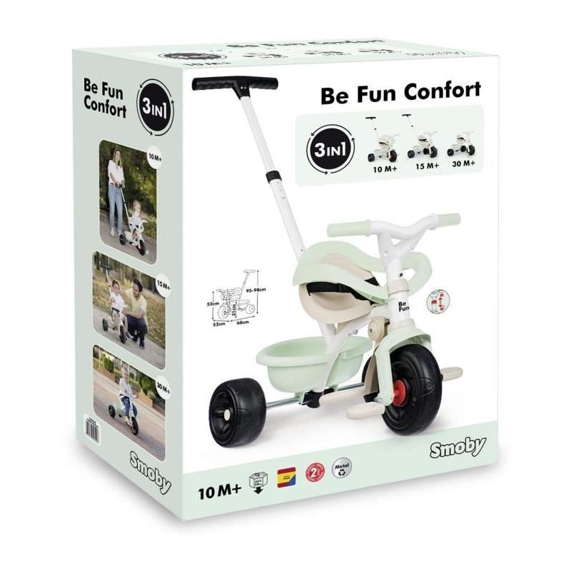 Tricycle Be Fun Confort - Jeu et confort assurés