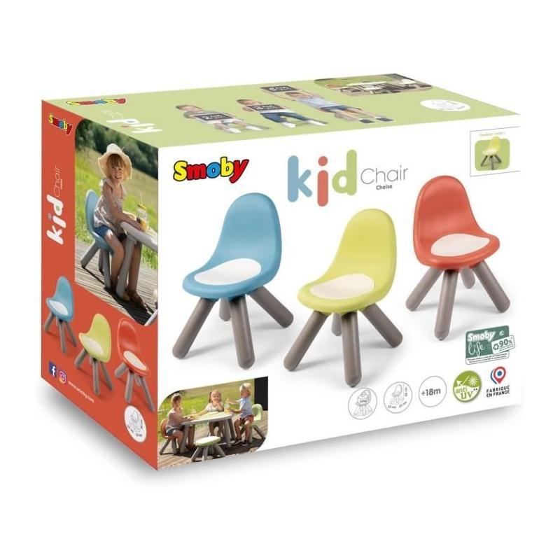 Chaise enfant Smoby Life - Confort et couleur pour jouer plein air