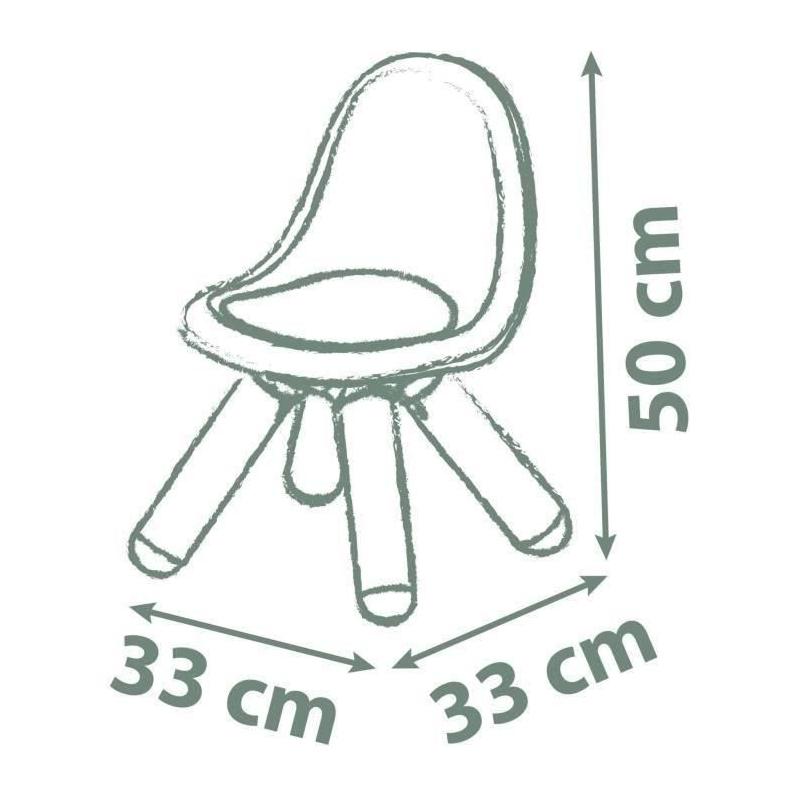 Chaise enfant Smoby Life: Confort Ciel et Anti-UV