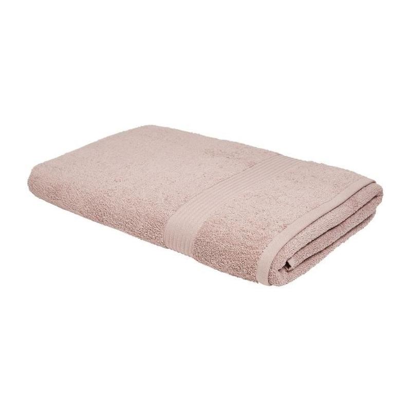 Drap de bain TODAY 90x150 cm 100% Coton - Rose des sables