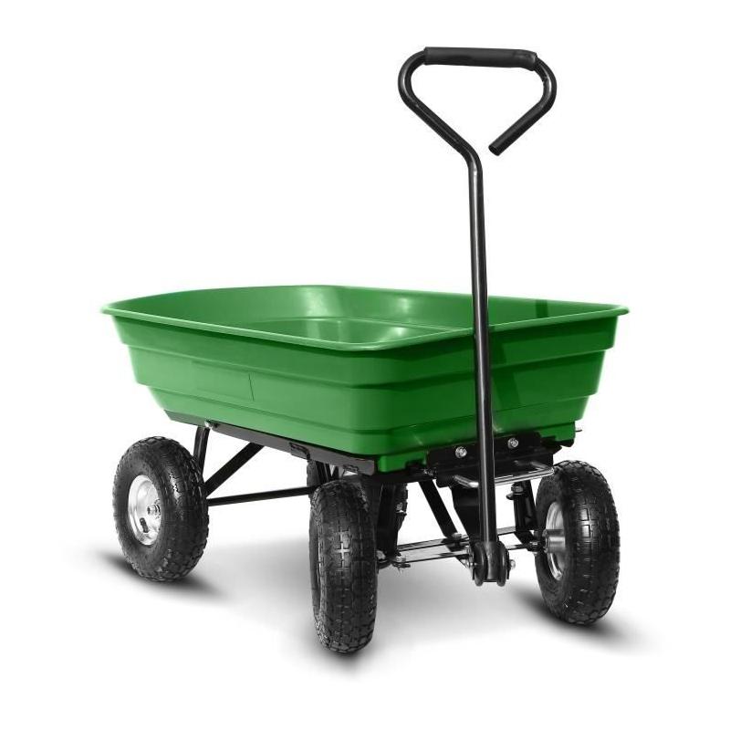 Chariot de jardin plastique - Pratique et résistant