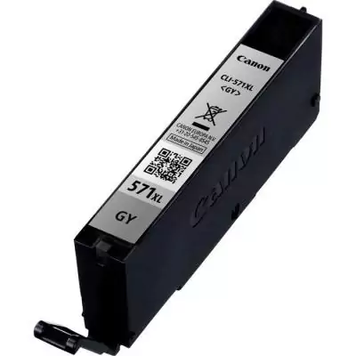 CANON Cartouche d'encre CLI-571GY XL grande capacité Gris (CLI571XL)
