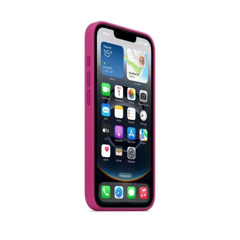 Coque en silicone iPhone 16E - Fuchsia